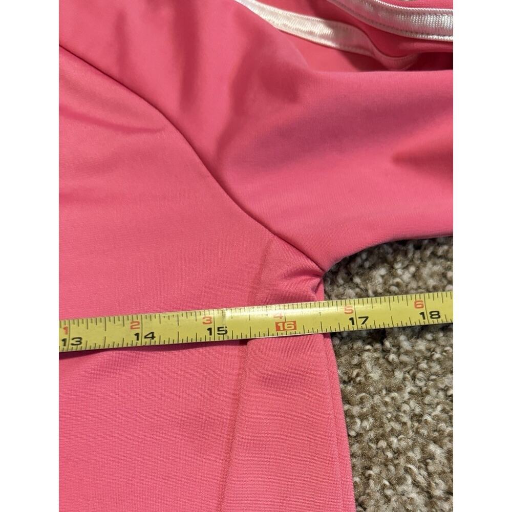 Girls Adidas Pink Jacket Size M Long Sleeve - Picture 4 of 10